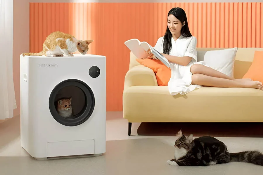 automated cat litter