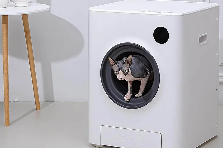 robot cat litter box