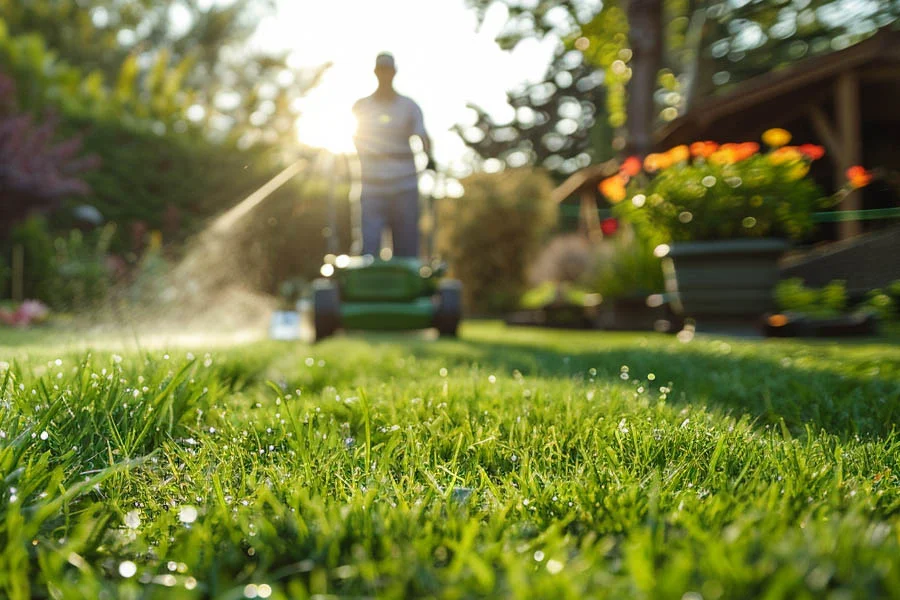 small grass mower