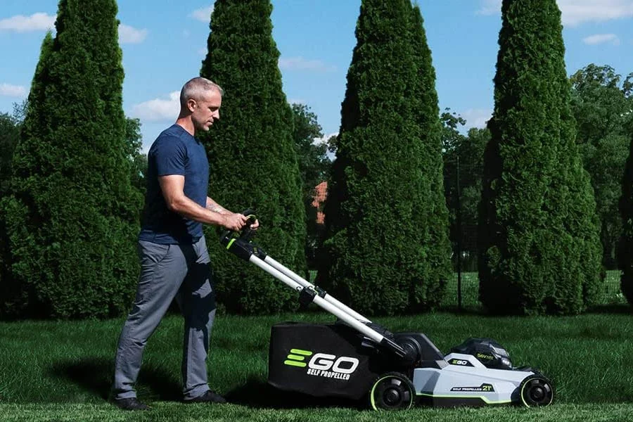 most powerful electric lawn mower