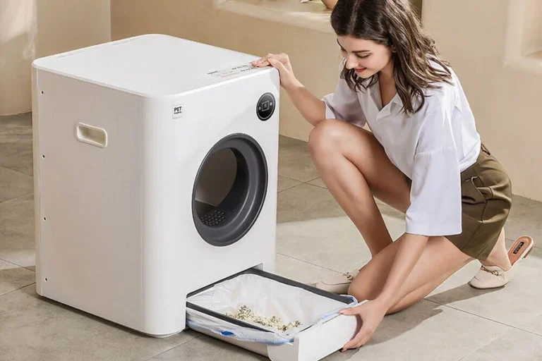 cat sandbox automatic collector cat litter 7